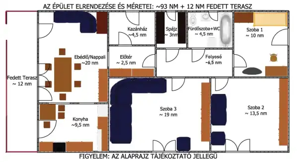 Eladó családi ház, Debrecen 3 szoba 93 m² 74.9 M Ft