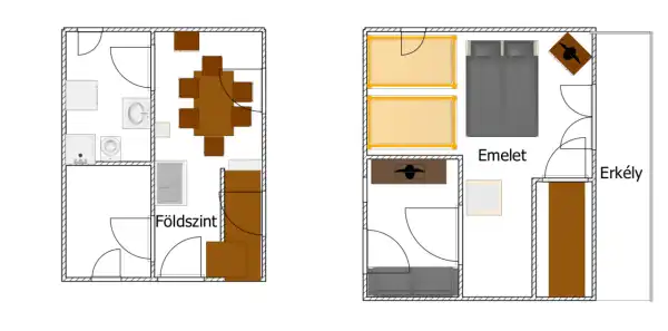 Eladó családi ház, Dömös 1+1 szoba 30 m² 38 M Ft
