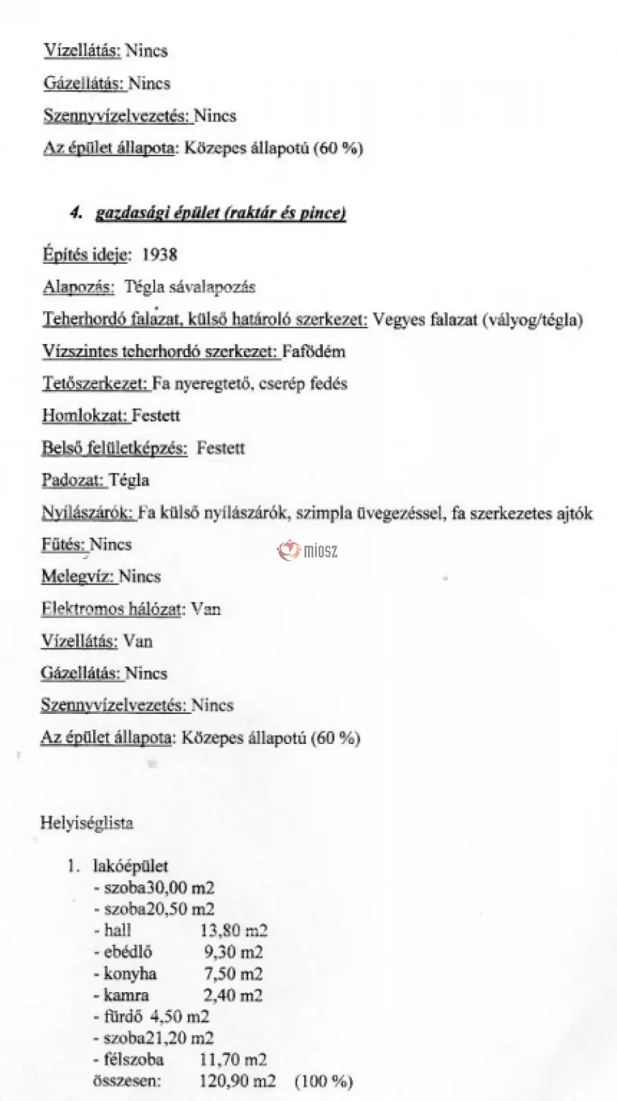 eladó családi ház, Felsőlajos