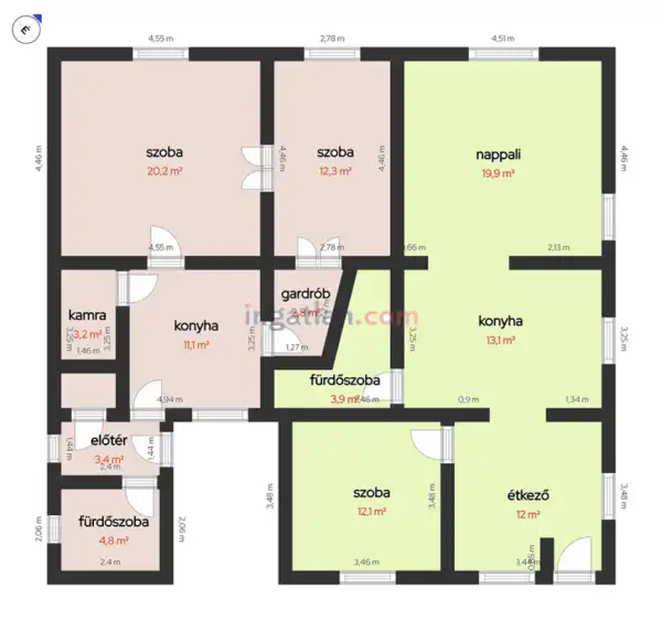 Eladó családi ház, Tököl 3 szoba 120 m² 65 M Ft