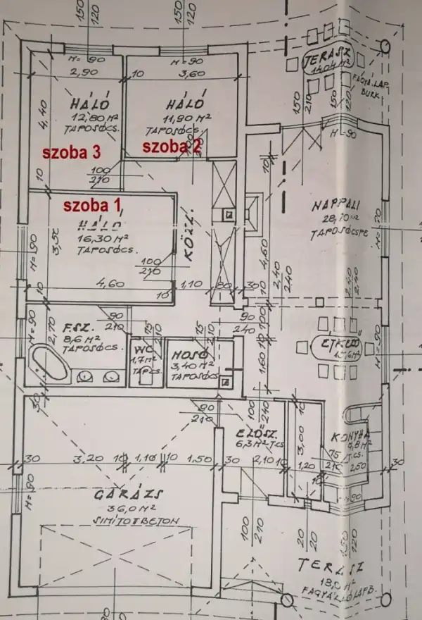 Eladó családi ház, Tordas 5+2 szoba 223 m² 160 M Ft