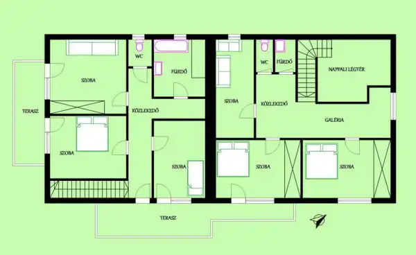 Eladó ikerház, Érd 10 szoba 300 m² 195 M Ft Eladó ikerház, Érd 10 szoba 300 m² 195 M Ft