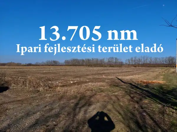 Eladó ipari ingatlan, Újfehértó 13705 m² 34.5 M Ft