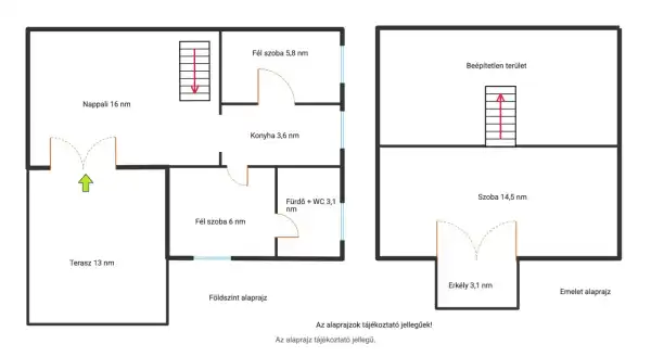 Eladó nyaraló, Balatonkenese 2+2 szoba 57 m² 56.99 M Ft