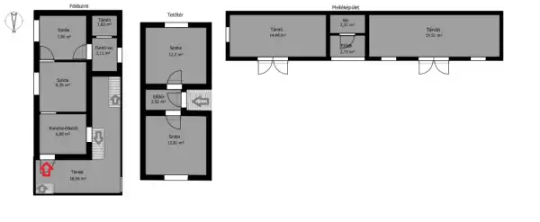 Eladó nyaraló, Miskolc 2+2 szoba 55 m² 19.9 M Ft