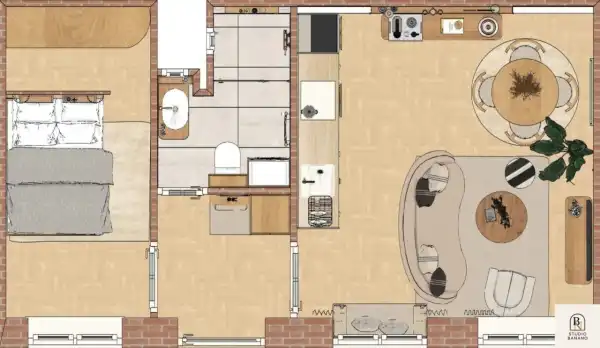 Eladó téglalakás, Budapest, VI. kerület 2 szoba 44 m² 68 M Ft