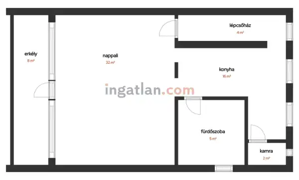 Eladó téglalakás, Érd 3 szoba 95 m² 78 M Ft