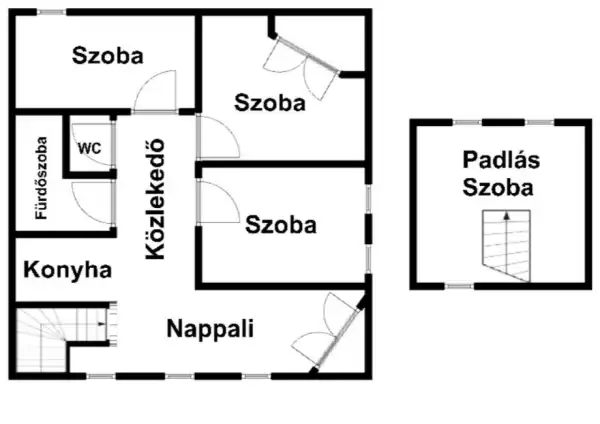 Eladó téglalakás, Veszprém 5 szoba 105 m² 70.5 M Ft