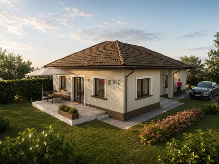 eladó új építésű családi ház, Kóka