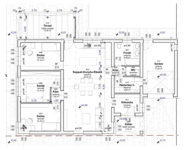 Eladó új építésű családi ház, Nyíregyháza 3 szoba 139 m² 99 M Ft