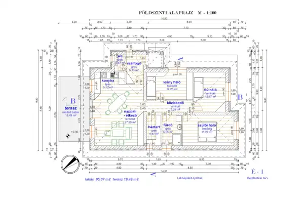 Eladó új építésű családi ház, Vácszentlászló 4 szoba 95 m² 65 M Ft