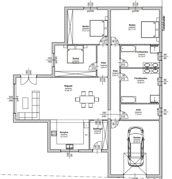 Eladó új építésű családi ház, Zalaegerszeg 4 szoba 210 m² 210 M Ft