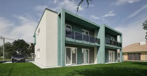 Eladó új építésű ikerház, Budapest, XXII. kerület 5 szoba 106 m² 149.9 M Ft