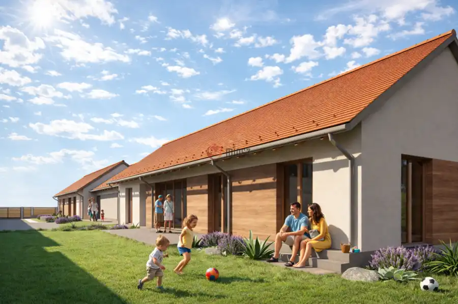 eladó új építésű ikerház, Budapest, XXII. kerület