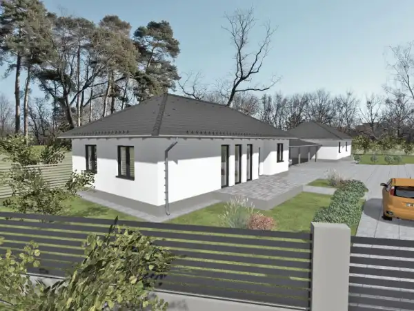 Eladó új építésű ikerház, Mende 4 szoba 93 m² 87 M Ft