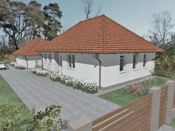 Eladó új építésű ikerház, Tápiószecső 4 szoba 95 m² 59.9 M Ft