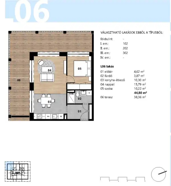 Eladó új építésű téglalakás, Balatonmáriafürdő 2 szoba 45 m² 59.9 M Ft