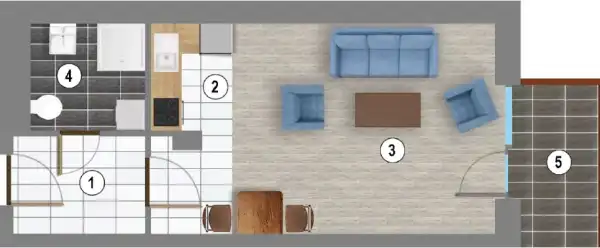 Eladó új építésű téglalakás, Budapest, XIII. kerület 1 szoba 36 m² 59.5 M Ft