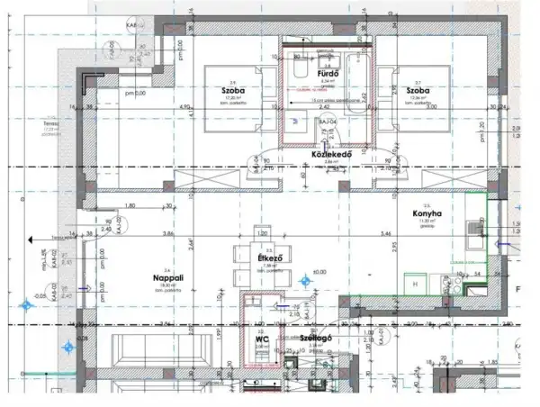 Eladó új építésű téglalakás, Kaposvár 3 szoba 81 m² 83.68 M Ft