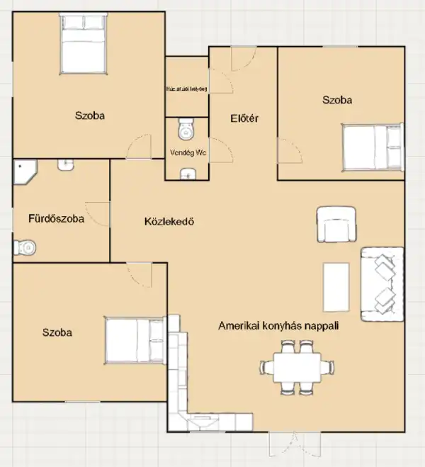 Eladó újszerű ikerház, Veszprém 4 szoba 84 m² 119.9 M Ft